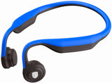 Lian LifeStyle Premium Bone Conduction Headphones Lightweight & Waterproof w/Mic & Bluetooth. Wireless Over Ear Headset for Adults and Kids, Suitable for Sports, Gaming, Travel or Office (Grey)