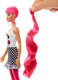 Barbie Color Reveal Doll with 7 Surprises: 4 Mystery Bags Contain Surprise Hair Piece, Skirt, Shoes & Earrings; Water Reveals Doll’s Look & Color Change on Bodice & Hair [Styles May Vary]