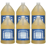 Natural & Pure Castile Soap Made With Organic & Natural Oils Hemp Peppermint Castile Soap Fully Vegan Liquid Soap All In One Magic Castile Liquid Soap 1 Gallon Per Pack, Pack of 6