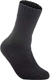 Lian LifeStyle Men's 6 Pairs Great Activewear Wool Crew Socks LK1603 Size 6-9