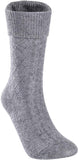 Lian LifeStyle Perfect Fit Women's Wool Crew Socks L1860 Size 6-9