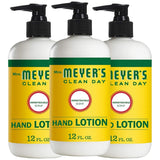 Hydrating Natural Hand and Body Lotion Safe to Use w/ Shea Butter  Scented Lotion for Women and Men A Daily Moisturizing Lotion 12 FL Oz Refillable Pump Bottle, 3 Bottles