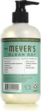 Mrs. Meyer's Clean Day Liquid Hand Soap Basil 12.5 Fl Oz (Pack of 1)