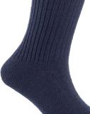 Lian LifeStyle Women's 3 Pairs Exceptional Non Slip, Cozy and Cool Knee High Wool Socks LFS05 Size 6-9 (Grey, Navy, Yellow)