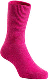 Lian LifeStyle 6 Pairs Pack Children Wool Socks Solid Color Size 1Y-3Y(Blue,Grey,Navy,Rose,Orange,Beige)