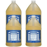 Natural & Pure Castile Soap Made With Organic & Natural Oils Hemp Peppermint Castile Soap Fully Vegan Liquid Soap All In One Magic Castile Liquid Soap 1 Gallon Per Pack, Pack of 4