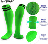 Lian LifeStyle Unisex Children 1 Pair Exceptional Knee High Sports Socks XL03 XS/S/M