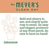Effective Liquid Hand Soap for Daily Use Natural Hand Soap w/ Essential Oils for Hand Wash Cruelty Free Eco Friendly Product Geranium Scented Soap 12.5 FL OZ Per Bottle, 3 Bottles