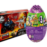 World Deluxe Story Pack Off-Road Tracker ATV + Mega Construx Breakout Beasts Goldengrowl, Pack of 2