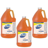 Dermatologist Tested Liquid Hand Soap for Daily Protection, Moisturizing Hand Soap for Bathroom & Kitchen, Original Gold Scented Soap - Hand Soap Refill 128 Fl OZ Per Gallon, 3 Gallons