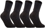 Lian LifeStyle Big Girl's Women's 4 Pairs Knee High Wool Socks HR1412 Size 6-9