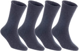 Lian LifeStyle Fantastic Children's 4 Pairs Wool Socks Super Size 3Y-5Y (Assorted)