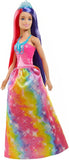 Barbie Dreamtopia Princess Doll (11.5-inch) with Extra-Long Two-Tone Fantasy Hair, Hairbrush, Tiaras and Styling Accessories, Gift for 3 to 7 Year Olds
