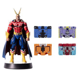 Dark Horse My Hero Academia: All Might Silver Age 11 Inch Figure + Transformers Micromaster WFC-GS10 1.5-inch Soundwave Spy Patrol (3rd Unit 4-Pack), Pack of 2