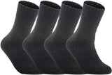 Lian LifeStyle Men's 3 Pairs Great Activewear Wool Crew Socks Size 6-9 LK1603