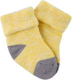 Lian LifeStyle Premium Children's 3 Pairs Cotton Crew Socks ZM03 Size 0Y-2YB