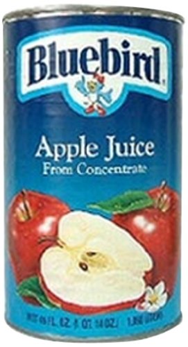 100% Pure Apple Juice from Concentrate | Can Apple Juice - Healthy Juice Drinks | Apple Drinks: Fruit Juice Ideal for Mixing with Any Drink Recipe or as Refreshing Anytime Drink 1 46 Oz Can, Pack of 1