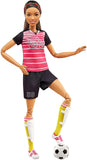 Barbie Made to Move Soccer Player Doll, Brunette