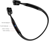 Lian LifeStyle Premium Bone Conduction Headphones Lightweight & Waterproof w/Mic & Bluetooth. Wireless Over Ear Headset for Adults and Kids, Suitable for Sports, Gaming, Travel or Office (Grey)