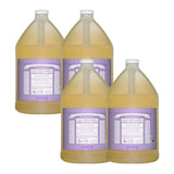 Pure Castile Liquid Soap Concentrate: 18-in-1 Hemp Soap w/ Organic Essential Oil: Olive, Jojoba - All Natural & All Purpose Castile Soap for Skin Care, Hand Wash, Cleaning & More - Lavender 128 Fl Oz