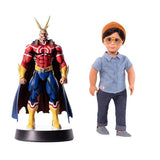 Dark Horse My Hero Academia: All Might Silver Age 11 Inch Figure + Franco 18 inch Non-posable Boy Regular Fashion Doll, Pack of 2