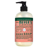 Effective Liquid Hand Soap for Daily Use Natural Hand Soap w/ Essential Oils for Hand Wash Cruelty Free Eco Friendly Product Geranium Scented Soap 12.5 FL OZ Per Bottle, 1 Bottle