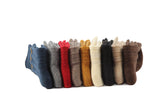 Lian LifeStyle Big Girl's Women's 5 Pairs Gorgeous Wool Blend Socks, Comfortable & Cozy | Durable & Breathable Crew Socks L1853 Size 6-9 5P5C-1