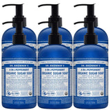 Moisturizing Liquid Hand Soap Soothing Clean, Made with Essential Oils, Cruelty Free Cleanser that Washes Away Dirt, Peppermint, 12 FL OZ Bottle