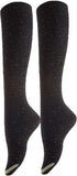 Lovely Annie Women's 2 Pairs Pack Knee High Cotton Boot Socks 6-9