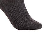 Lian LifeStyle Women's 2 Pairs Cute & Comfortable Wool Crew Socks Size 6-9 HR1612, Color (DarkGrey, Grey)