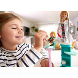 Barbie Dentist Doll, Blonde, and Playset with Blonde Patient Small Doll