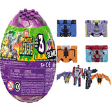 Mega Construx Breakout Beasts Goldengrowl+ Transformers Micromaster WFC-GS10 1.5-inch Soundwave Spy Patrol (3rd Unit 4-Pack), Pack of 2
