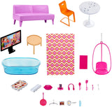 Barbie 3-Story House with Pop-Up Umbrella