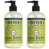 Effective Liquid Hand Soap for Daily Use Natural Hand Soap w/ Essential Oils for Hand Wash Cruelty Free Eco Friendly Product Lemon Verbena Scented Soap 12.5 FL OZ Per Bottle, 2 Bottles