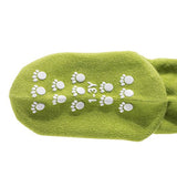 Lovely Annie Children's 4 Pairs Superior Quality Cotton Socks - Fascinating and Refined Crew Socks - Sweat Permeable - Perfect for Sports Size 1Y-3Y(Green)