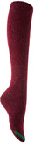 Lian Lifestyle Awesome Women's 3 Pairs Knee High Cotton Socks, Breathable, Fancy and Cozy Size 2.5-7 L158212(Grey,Coffee,Wine)