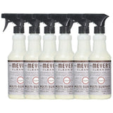 Effective Natural All Purpose Cleaner Spray | Multi Surface Cleaner Spray Bottle as: Bathroom Cleaner, Floor Cleaner, Counter Cleaner & More | Lavender Scented Cleaner in 16 Fl OZ Per Bottle, 6 Bottles