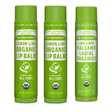 Magic Soaps Organic Lip Balm, Lemon Lime, 0.15 Ounce pack of 2