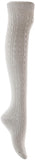 Lian LifeStyle Big Girl's Women's 3 Pairs Knee High Thigh High Cotton Socks Size 6-9 L1024