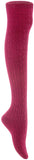 Lian LifeStyle Women's Teen Girl's 3 Pairs Adorable Comfortable Soft Thigh High Over Knee High Cotton Socks Size 6-9 L1024(Random)