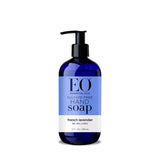 EO Liquid Hand Soap, French Lavender, Plant-Based Gentle Cleanser with Pure Essential Oils, 12 Ounce (Pack of 1)