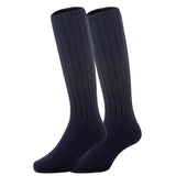 AATMart Children’s 4 Pairs High Quality Knee-High Wool Socks - Durable & Warm Best Socks Perfect for Daily Wear FS02 Size 4-6Y( Navy)