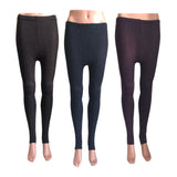 Lian LifeStyle Ultra Comfy Spandex Leggings for Women 3 Pair's | Teen & Juniors leggings - Breathable & Lightweight | Stretchy & Cool Active Wear: Workout Tights, Yoga Pants, Running Leggings | Perfect as Daily Basics, Color (Coffee,Navy,Purple)
