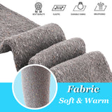 Lian LifeStyle Women's 4 Pairs Awesome, Breathable, Fancy and Cozy Knee High Cotton Boot Socks LW158212 Size 6-9 (Grey)