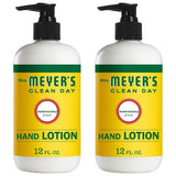 Hydrating Natural Hand and Body Lotion Safe to Use w/ Shea Butter  Scented Lotion for Women and Men A Daily Moisturizing Lotion 12 FL Oz Refillable Pump Bottle, 2 Bottles