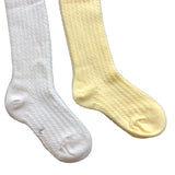 Lian LifeStyle Charming Unisex Baby 4 Pairs Knee High Cotton Socks Size 6M-36M