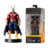Dark Horse My Hero Academia: All Might Silver Age 11 Inch Figure + The Black Series Cad Bane Toy 6-Inch Scale The Clone Wars Collectible Action Figure, Pack of 2