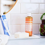 Undiluted Pure Castile Liquid Soap in Tea Tree: 18-in-1 All Natural Soap w/ Organic Essential Oil Tea Tree, All Purpose Castile Soap for Skincare, Hand Wash, Cleaning & More, 4 Fl OZ Bottle, 5 Bottles
