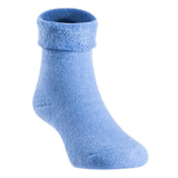 AATMart 6 Pairs Children Wool Blend Crew Socks | Thick & Warm, Comfy, Durable, Stretchable - Perfect for All Season Plain Size 12M-24M (Blue,Gray,Beige)
