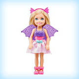 Barbie Dreamtopia Chelsea Doll and Dress-Up Set with 12 Fashion Pieces Themed to Princess, Mermaid, Unicorn and Dragon, Gift for 3 to 7 Year Olds
